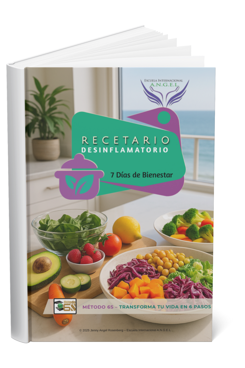 libro recetario desinflamatorio